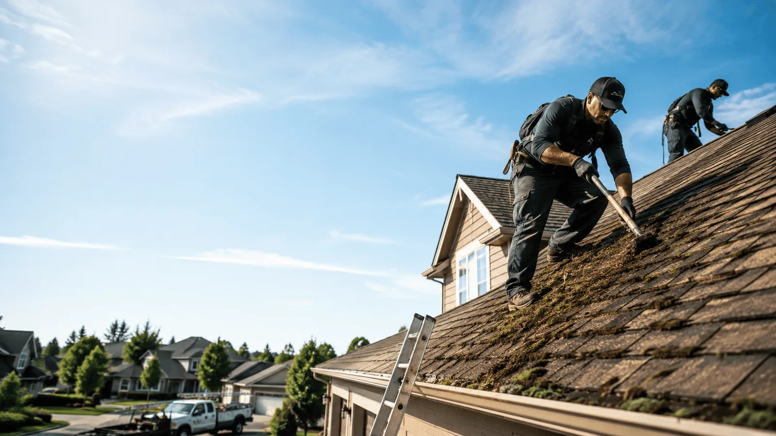 Roof Moss Removal in Coal Hill, AR near me